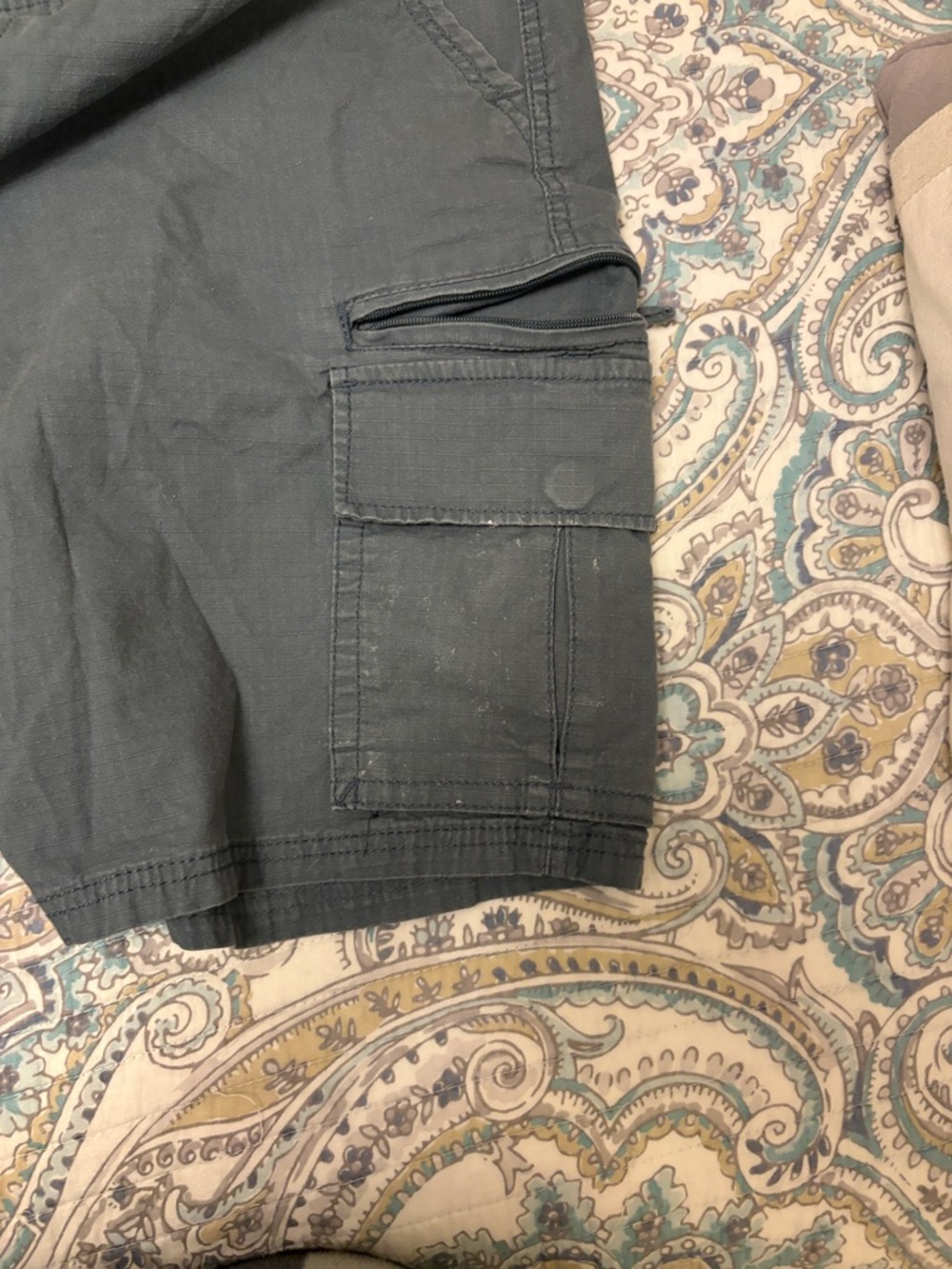 SONOMA Men's Cargo Shorts - Charcoal - Picture 3 of 5